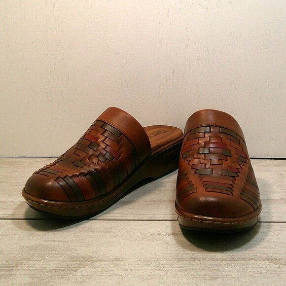 BOC Born Yucatan Aztec Mexican clog mule Slip on Shoe Size 8 - Picture 3 of 16